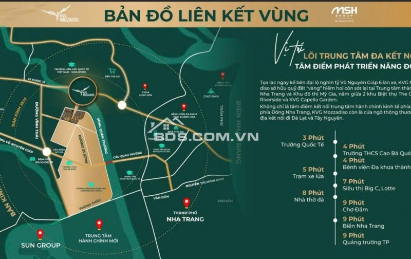 Dự án Mozzadiso gói 6 Khu đô thị Mỹ Gia